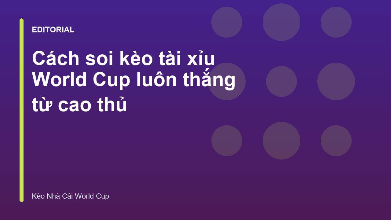 Người chơi đang phân tích kèo tài xỉu bóng đá World Cup